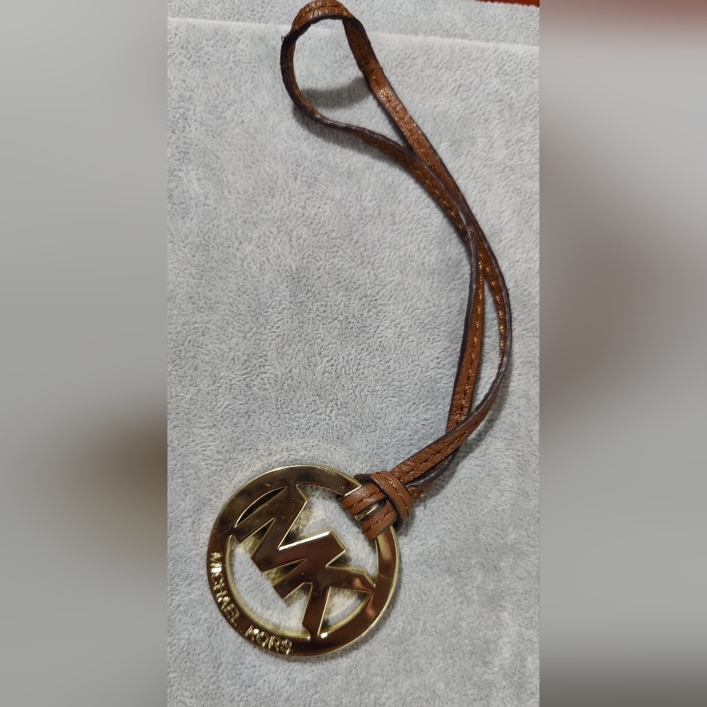 Authentic Gold Tone Michael Kors Bag Charm